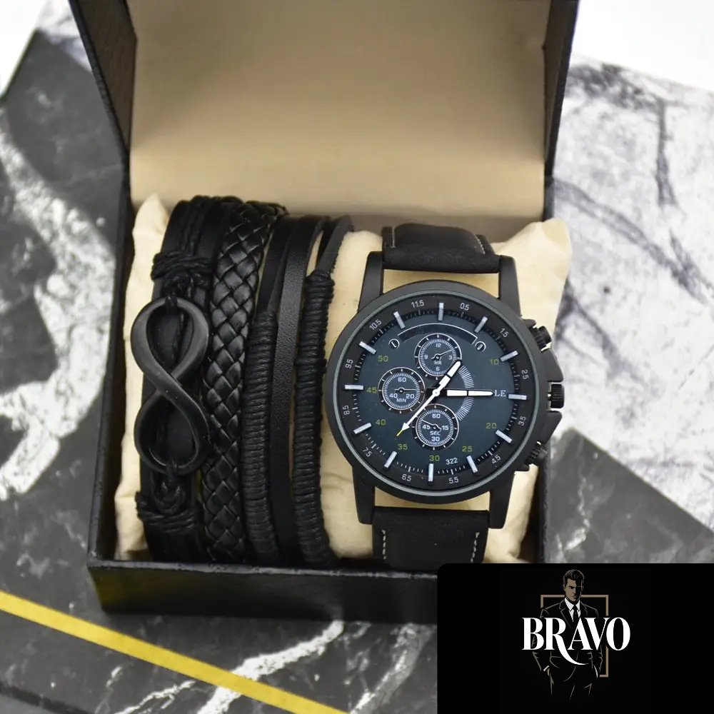 Kit Masculino Relógio mais Pulseira Lumenous