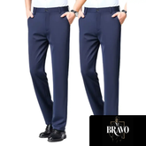 Kit Com 2 Calças Sociais de Alfaiataria Bravo - [Compre 1 e Leve 2]