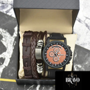 Kit Masculino Relógio mais Pulseira Lumenous