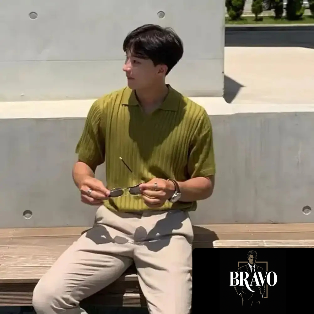 Camisa Polo Canelada Alfa Donk