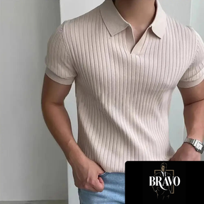 Camisa Polo Canelada Alfa Donk