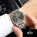 Kit Relógio óculos e Carteira Masculina Antimagnetic