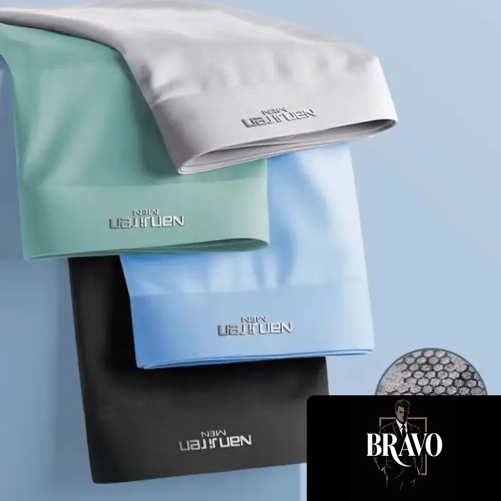 Cueca Bravo IceSilk - kit 4 cuecas