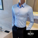 Camisa Masculina Social Slim Fit Britanic