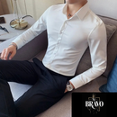 Camisa Masculina Social Slim Fit Britanic