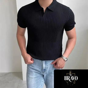 Camisa Polo Canelada Alfa Donk