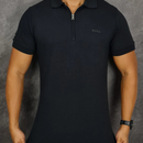 🔥 Kit 5 Polo BOSS Premium com Zíper - Ultimas Unidades