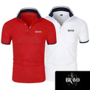 Kit 2 Camisas Polo Alfa Boss - [Compre 1 Leve 2]
