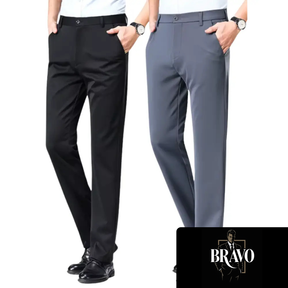 Kit Com 2 Calças Sociais de Alfaiataria Bravo - [Compre 1 e Leve 2]