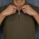 🔥 Kit 5 Polo BOSS Premium com Zíper - Ultimas Unidades