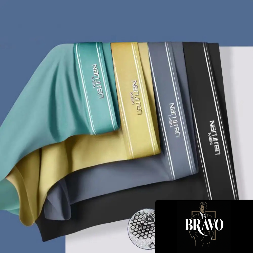 Cueca Bravo IceSilk - kit 4 cuecas