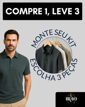 Camisa Polo Gelato™ - [COMPRE 1, LEVE 3] - BLACK FRIDAY 🔥
