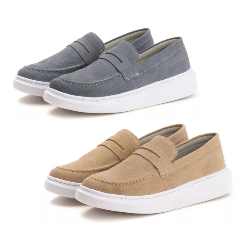 Loafer Camurça – Pague 1 Leve 2 – Você Escolhe as Cores
