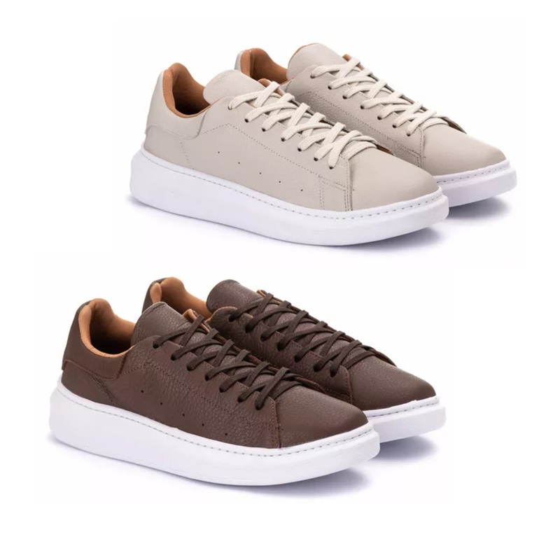 Tênis Casual Play Preto – Pague 1 Leve 2 – Você Escolhe as Cores