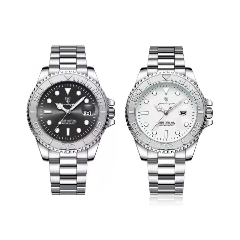 Relógio Yacht® – Pague 1 Leve 2 – Você Escolhe as Cores